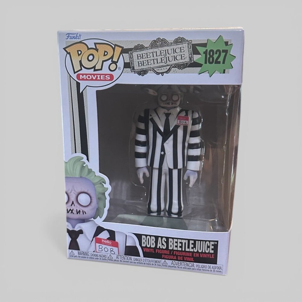 Funko POP! Horror Beetlejuice Bob as Beetlejuice Figure #1827! - Picture 3 of 8